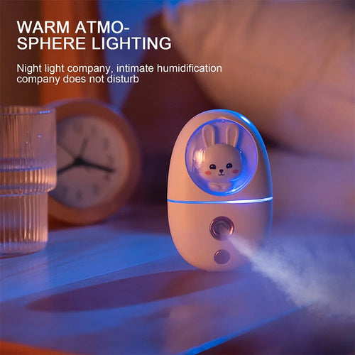 Cartoon 35ML Mini Facial Humidifier Face Nano Mist Sprayer Make Up
